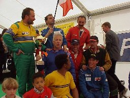 La joie du podium