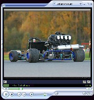 Kart à moteur de moto...