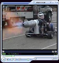 Kart à moteur de moto...