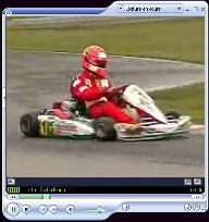 Schumacher au milieu des ténors du karting, bravo... !